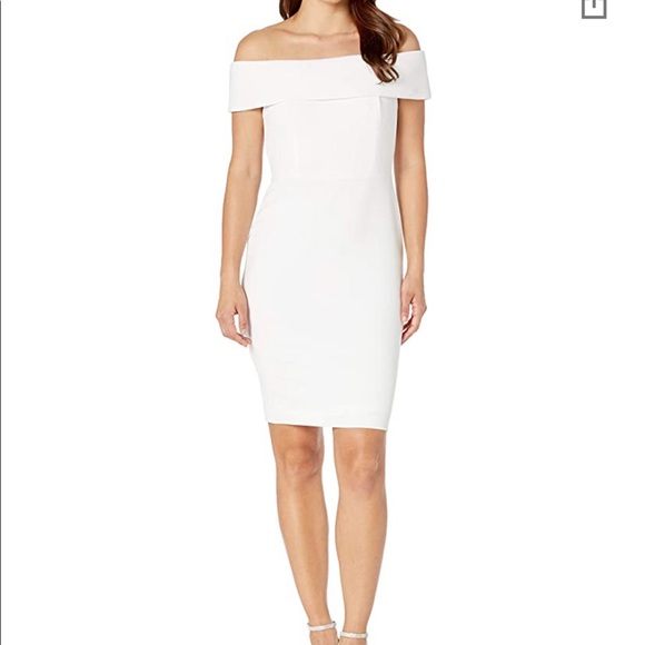 Calvin Klein Dresses & Skirts - NWOT Calvin Klein Off the Shoulder Dress